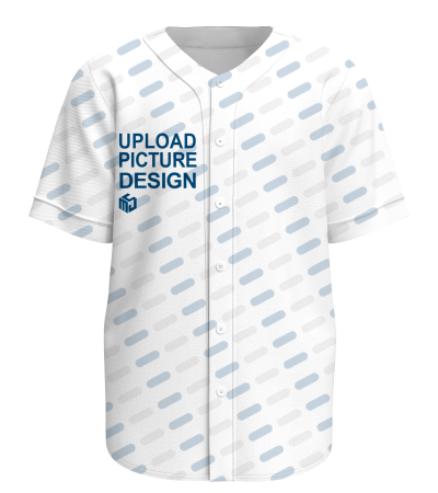 3D 男士棒球服有袖口无袋-A0004X - 珠花布-180g/XS