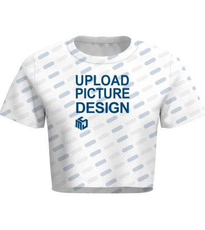 女士短款短袖T恤-HY024A - 针眼-150g/XS